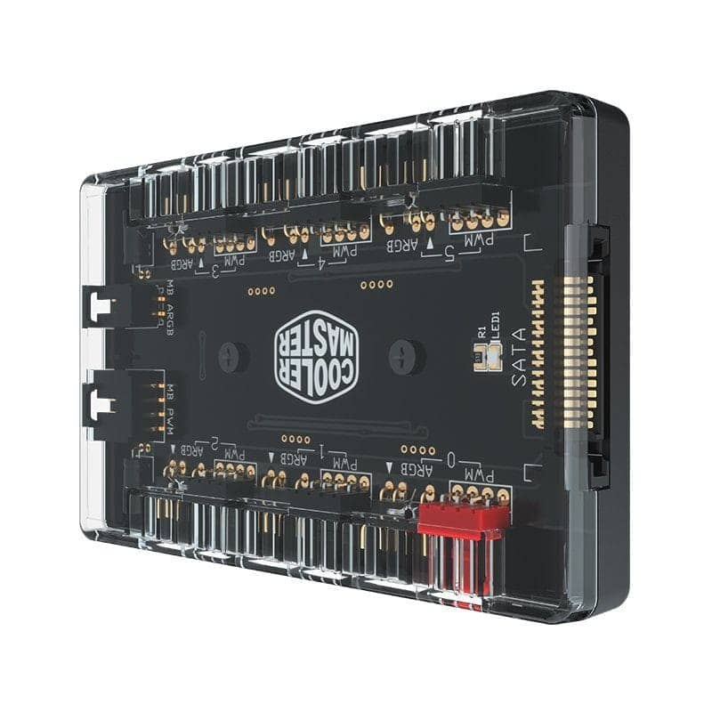 Cooler Master ARGB & PWM HUB 1 to 6 Port (CM-MFX-ZHHN-1NNN6-R1)
