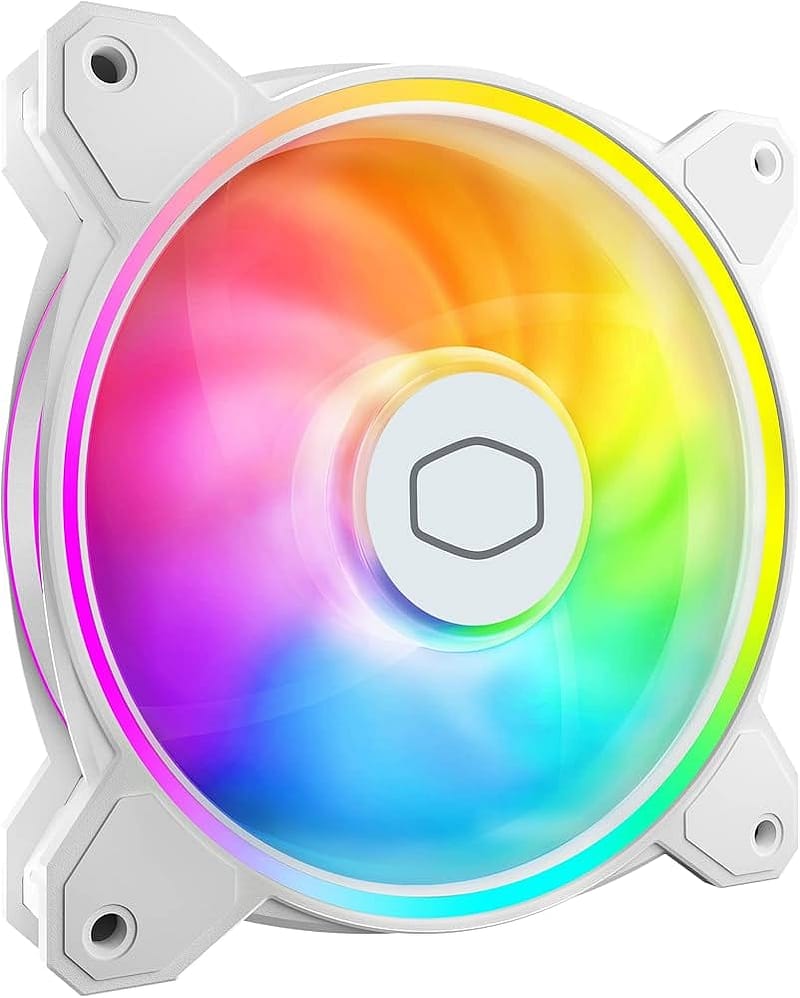 Cooler Master MF120 Halo² White Edition Fan (CM-MFL-B2DW-21NP2-R2)
